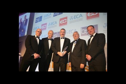 M and E Contractor of the year - J S Wright and CO